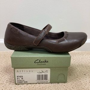 Clarks Artisan genuine leather shoes
